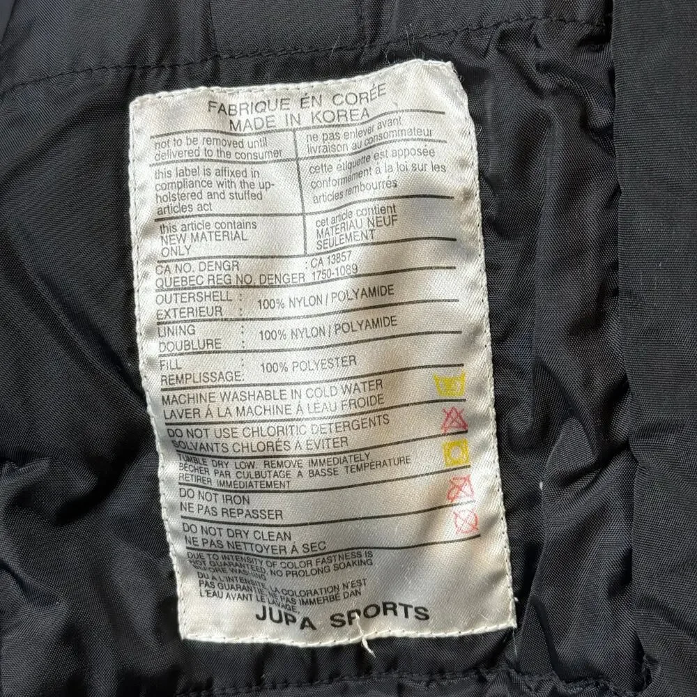 Jupa Sports Girls Winter Ski Jacket Coat Size‎ 12 Flower Removal Hood Full Zip